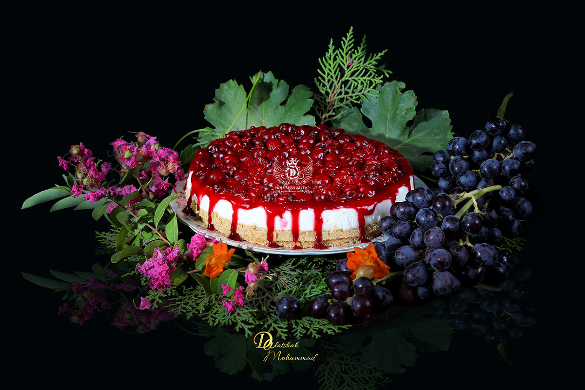 عکاسی تبلیغاتی از غذا شیرینی شیراز